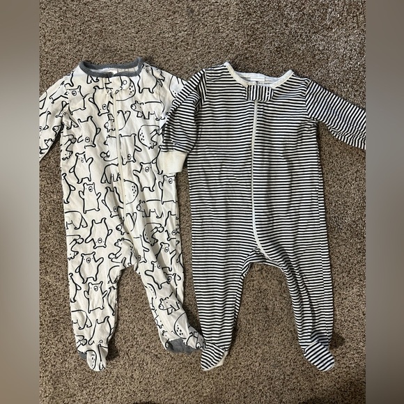 Gerber Baby One Piece Footie Set - Multicolor - Picture 3 of 6